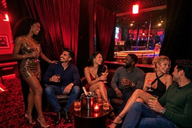 VIP party experience at Rick’s Cabaret Raleigh